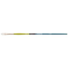 Princeton Snap Brush Long Handle Taklon Filbert 4 White