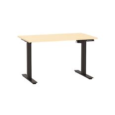 Agile Electric Height Adjustable Desk 1200 Nordic Maple/Black