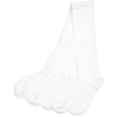 H&H Girls' School Knee High Socks 5 Pack