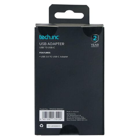 Tech.Inc USB to USB-C Adaptor