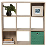 Living & Co Mason 9 Cube Oak Look
