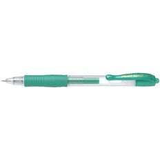 Pilot G2 Retractable Pen Gel Fine 0.7mm Green Mid