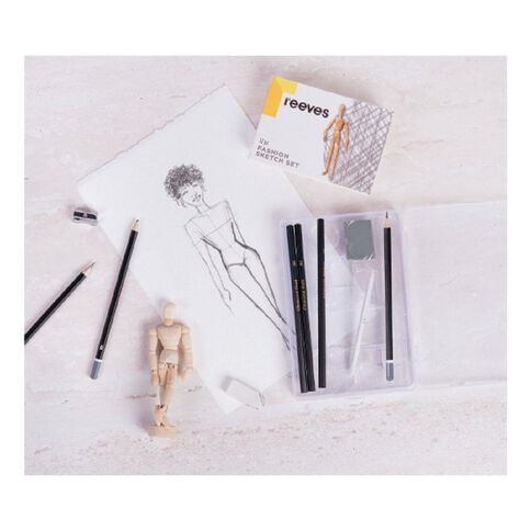 Reeves Manikin Sketch Art Set 12 Pieces