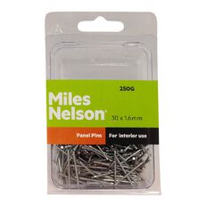 Miles Nelson Panel Pin Nails 30mm x 1.60mm 250g