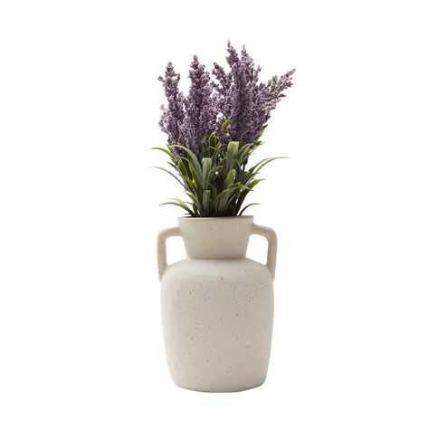 Living & Co Artificial Lilac Flowers In Vase