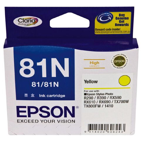 Epson Ink 81N Yellow (805 Pages)