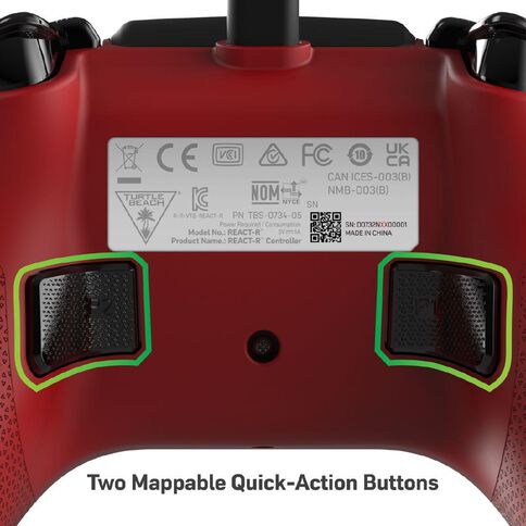 Turtle Beach React-R Xbox Controller Red