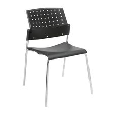 Eden 550 Chair 4-Leg Black