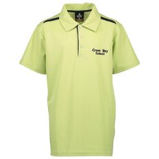 Schooltex Green Bay Intermediate Short Sleeve Polo with Embroidery