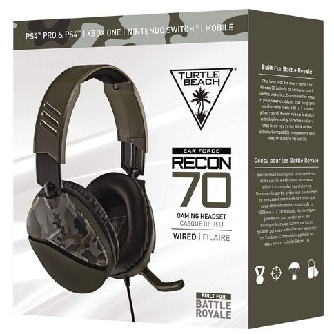 Turtle Beach Recon 70 Headset Camo Green