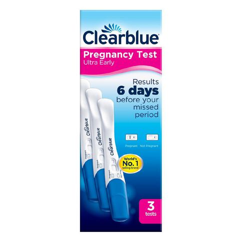 Clearblue Visual Ultra Early Detection 3 Pack