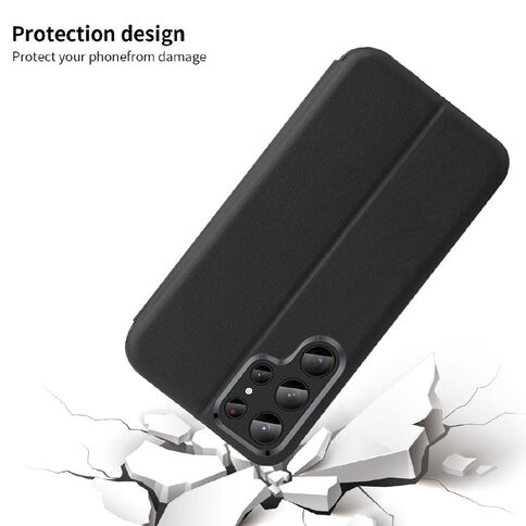 INTOUCH Samsung S24 Ultra Milano Wallet Black
