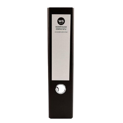 WS Lever Arch Black