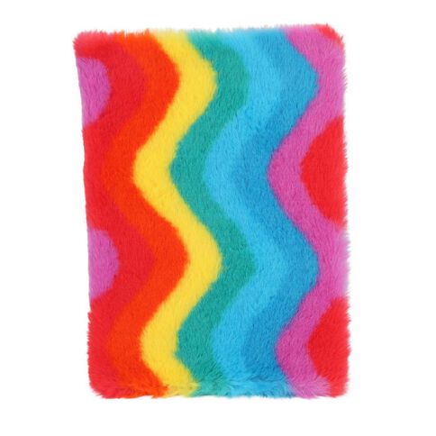 Uniti Kids Rainbow Fluffy Notebook