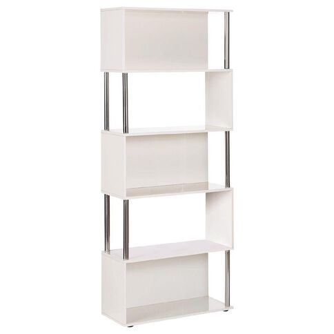 Bookcases Warehouse Stationery Nz Jasper J Loop Bookcase Gloss White