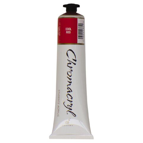 Chromacryl Acrylic Paint Red 75ml