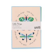 Uniti Little Things Notebook A6 3 Pack