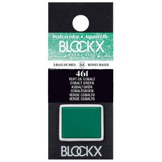 BLOCKX Watercolour Half Pan S4 461 Cobalt Green