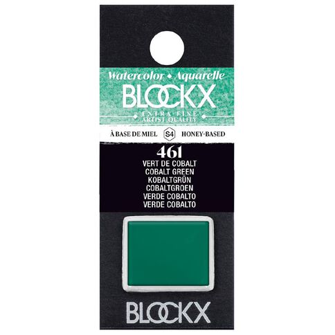 BLOCKX Watercolour Half Pan S4 461 Cobalt Green BLOCKX Watercolour Half Pan S4 461 Cobalt Green