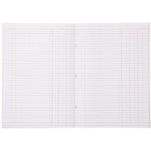 WS Exercise Book 1R8 3 Column Ruled 32 Leaf Blue
