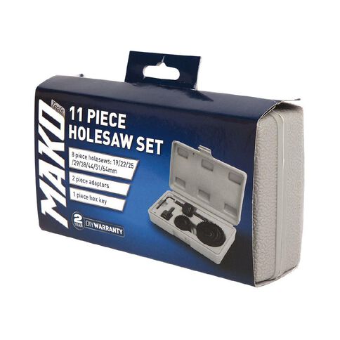 Mako 11 Piece Holesaw Set