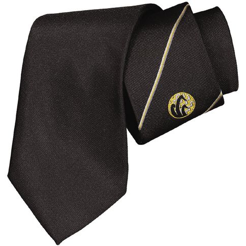 Schooltex Flaxmere Stripe Tie with Logo