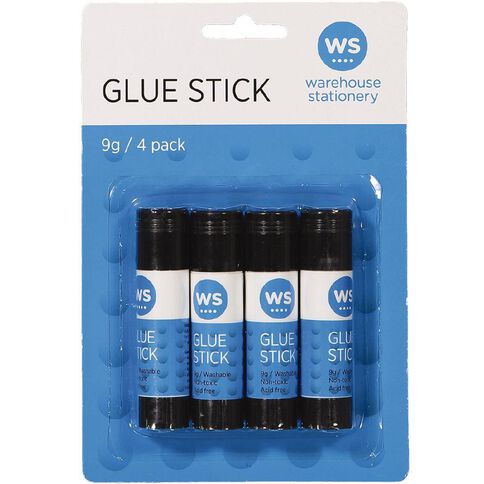 WS Glue Stick 9g 4 Pack