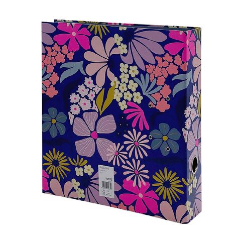 Uniti Floral Lever Arch Purple Mid A4