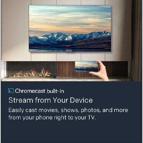 JVC 55 inch 4K Ultra HD QLED Google Smart TV