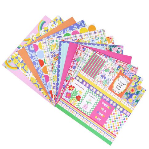 Uniti Colour Me Paper Pack 12 Sheets