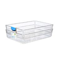 Living & Co Alexy Organiser 23.3cm x 15.8cm x 5.2cm 2 Pack