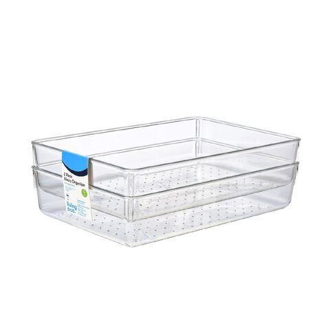 Living & Co Alexy Organiser 23.3cm x 15.8cm x 5.2cm 2 Pack