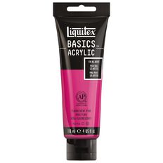 Liquitex Basics Acrylic 118ml Fluorescent Pink