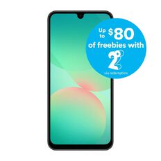 Samsung Galaxy A26 5G with 2degrees SIM Black