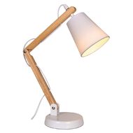 Living & Co Calvin Desk Lamp E14 40w White