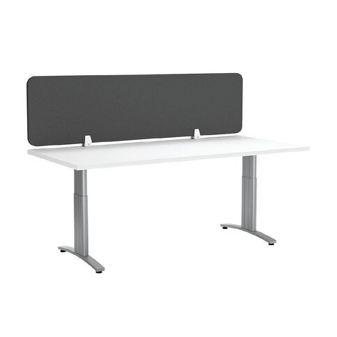Boyd Visuals Desk Screen Dark Grey 1200mm