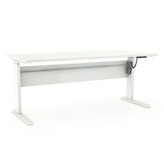Knights Cubit Electric Height Adjustable Desk 1200 White