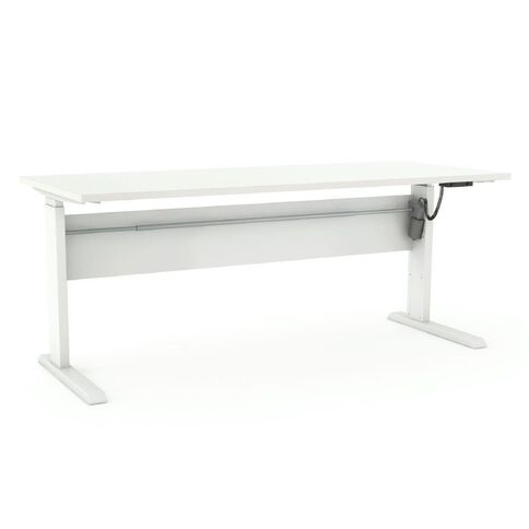Knights Cubit Electric Height Adjustable Desk 1200 White