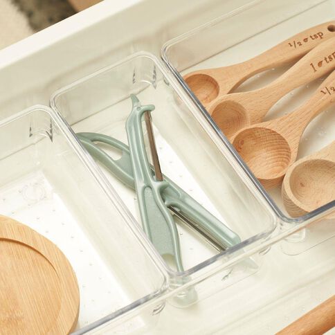 Living & Co Alexy Drawer Organiser 15.2cm x 7.5cm x 5.2cm 2 Pack