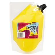 Fivestar Tempera Poster Paint Yellow 1.5 litre Pouch