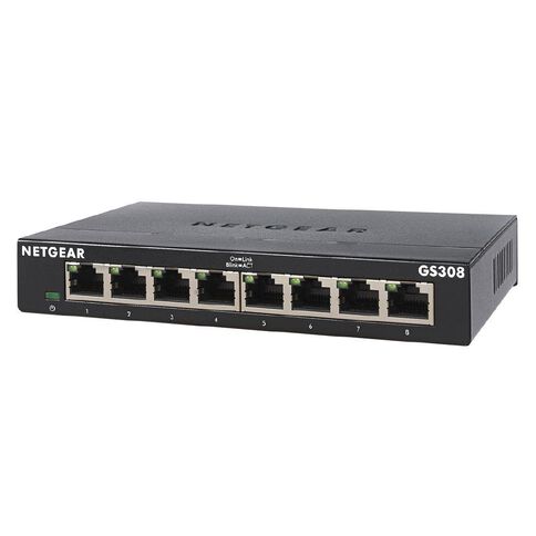 Netgear GS308 SoHo 8-Port Gigabit Unmanaged Switch