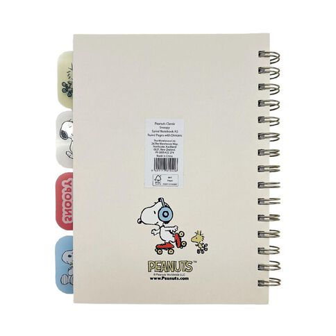 Peanuts A5 Spiral Notebook