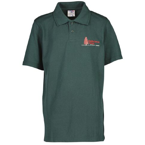 Schooltex Conifer Grove Short Sleeve Polo with Embroidery