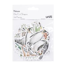 Uniti Nature Cardstock Die Cut Shapes