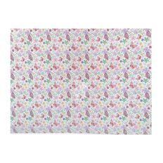 WS Book Covering 45cm x 1m Butterfly White