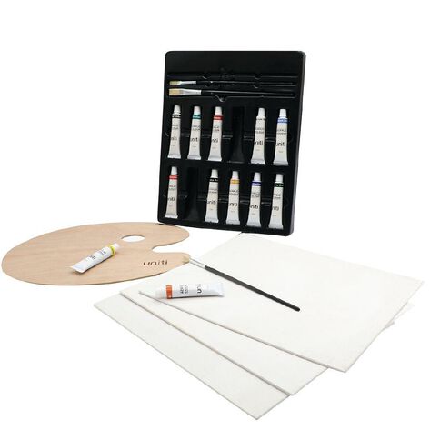 Uniti Mini Acrylic Paint Art Set 19 Pack