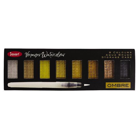 Jasart Voyager Watercolour Metallic Set Ombre 8 Piece