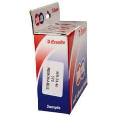 Quik Stik Labels Mr2440 24mm x 40mm 375 Pack