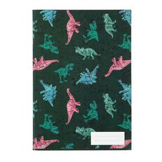 Kookie Bright  Notebook Dino Green Dark A5