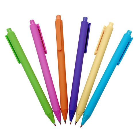 Uniti Retractable Gel Pen Brights 6 Pack